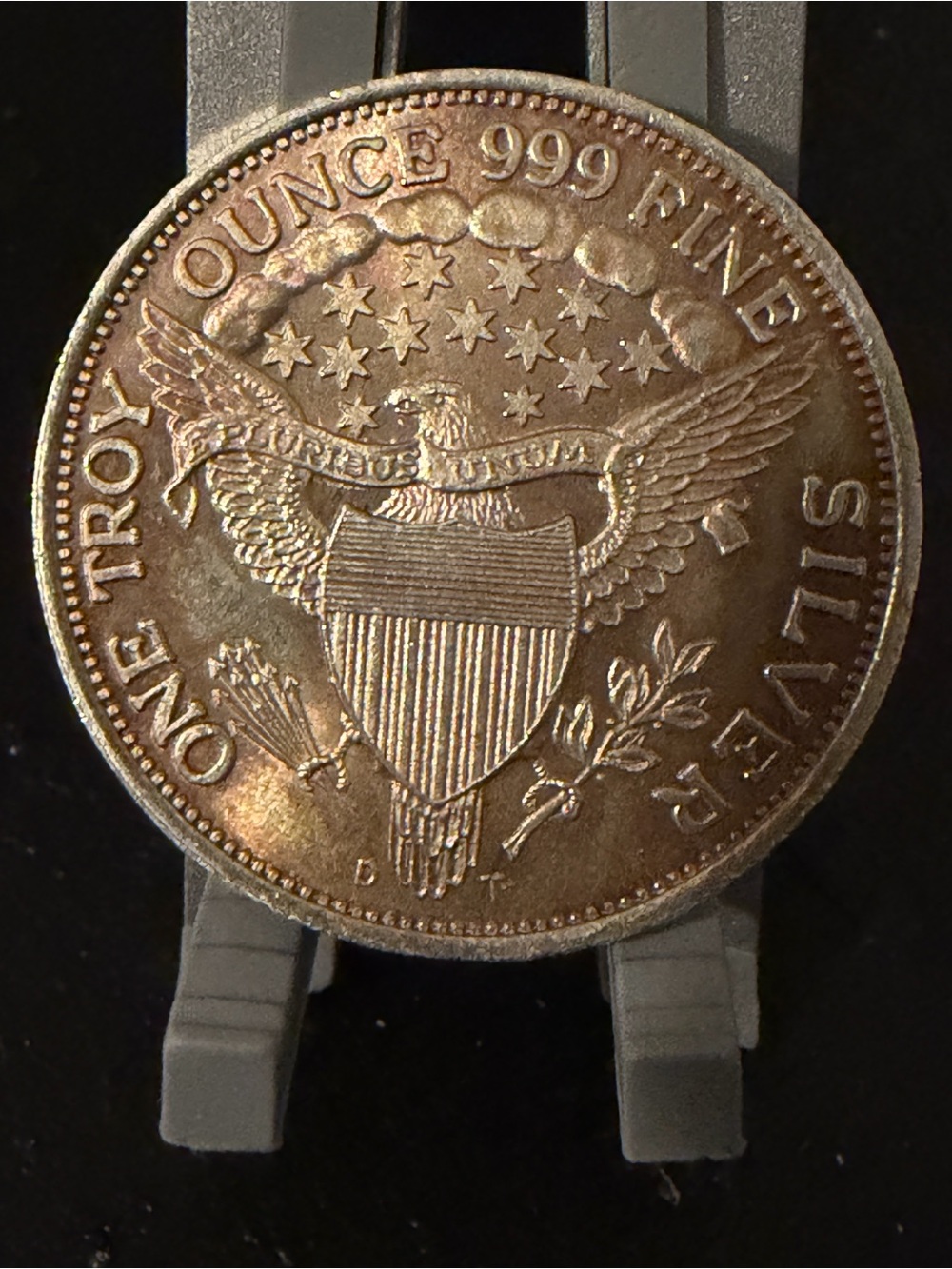 One Troy Ounce .999 Fine Silver Round - Eagle/Capped Bust Design